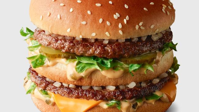 McDonald's is offering 50c Big Macs to celebrate its 50th birthday in Australia on June 18, 2021. Picture: McDonald's