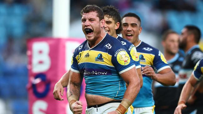 Wallace started the 2022 season in reserve grade, but has impressed for the Titans in recent weeks. Picture: Getty Images.