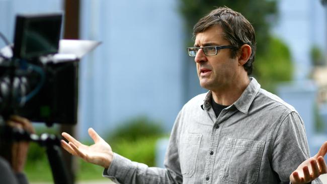 “Are you making a documentary too?” Theroux asks the silent watchers. Picture: Supplied