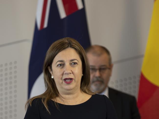 Queensland Premier Annastacia Palaszczuk has said the rules will be reassessed in the new year. NewsWire / Sarah Marshall