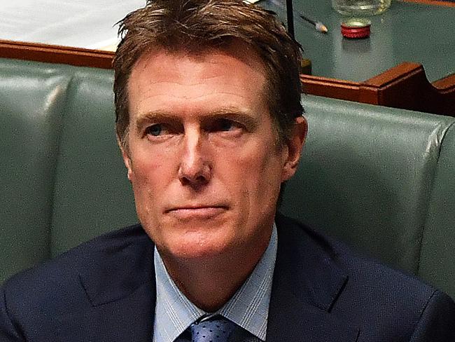 CANBERRA, AUSTRALIA - MAY 13: Minister for Industry, Science and Technology Christian Porter during Question Time in the House of Representatives at Parliament House on May 13, 2021 in Canberra, Australia. Labor leader Anthony Albanese will tonight respond to the Morrison government's third budget, handed down on Tuesday, which has an increased focus on women, with almost $354 million in funding allocated for women's health. Treasurer Josh Frydenberg also outlined more than $10 billion in spending on major infrastructure projects across Australia aimed to help create local jobs and boost productivity in the COVID-affected national economy. Aged care will receive more than $10 billion over the next four years, in direct response to the findings of the Royal Commission into Aged Care Quality and Safety. (Photo by Sam Mooy/Getty Images)