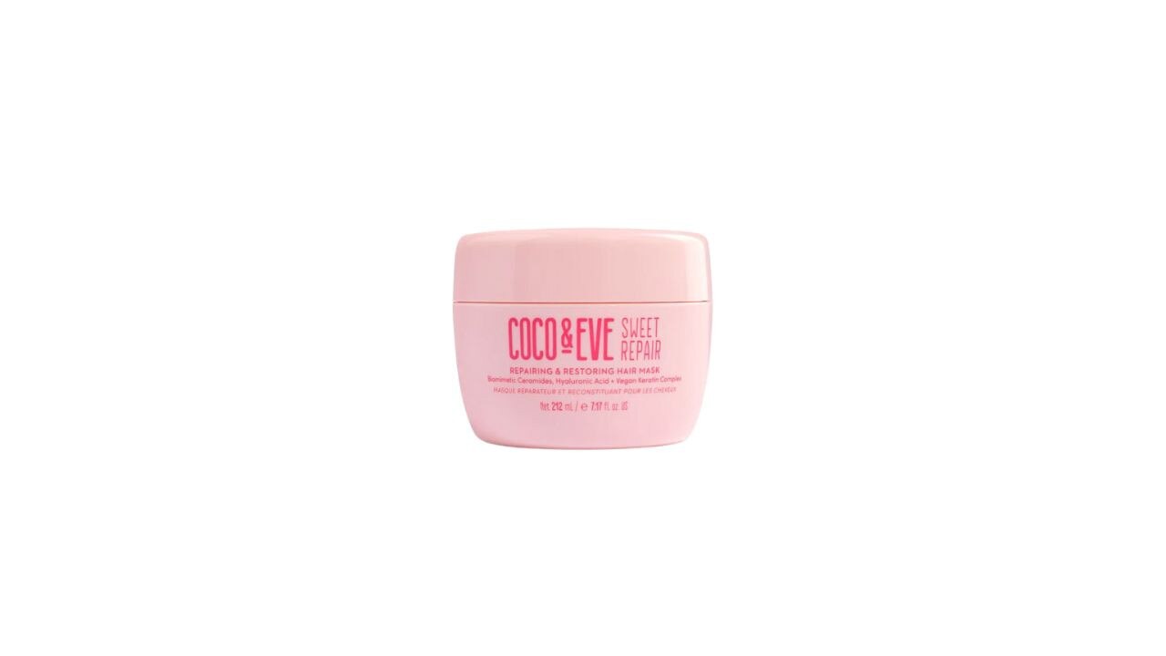 Coco &amp; Eve Sweet Repair Mask. Picture: Oz Hair &amp; Beauty.