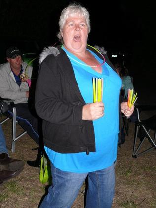 Deb Storach pictured before she took part in the program which was inspired by The Biggest Loser.