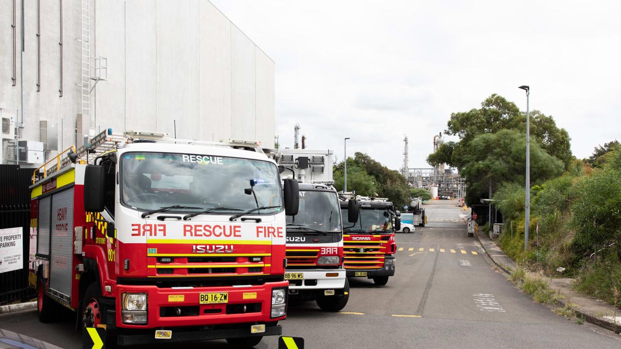 Fire and Rescue NSW attended the scene with hazmat teams. Picture: FRNSW