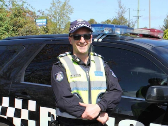 Former Senior Constable Jim Morakis was dismissed after taking “trophy” photos of a man who lay unconscious in hospital because he thought it “was funny”. He is now appealing the decision with the Police Registrations and Services Board. Picture: ABC Central Victoria: Stephanie Corsetti