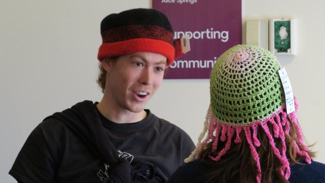 Thousands have flocked to see the beanies on display as part of the 2024 Alice Springs Beanie Festival, held in Witchetty’s in the Araluen Arts Centre from Friday, June 21 to Monday, June 24, 2024. Picture: Gera Kazakov.