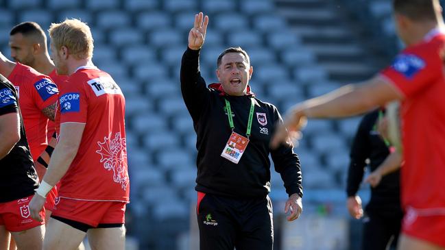 Shane Flanagan has been let go by the Dragons. Picture: Dan Himbrechts/AAP