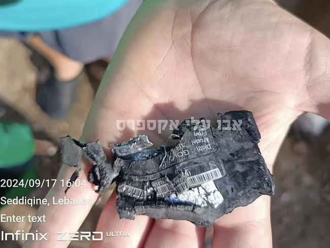 One of the exploded pagers in Lebanon.