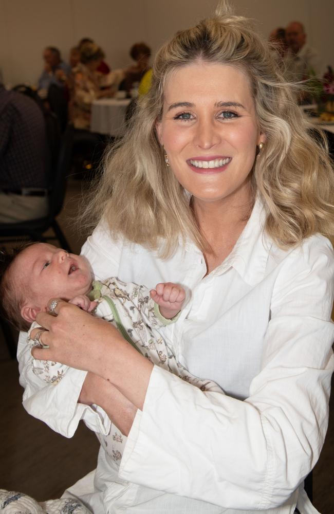 Chronicle Garden entrant Tiffany Wicks and her son Alexander. Chronicle Garden Competition, awards presentation at Oaks Toowoomba Hotel.Thursday September 14, 2023