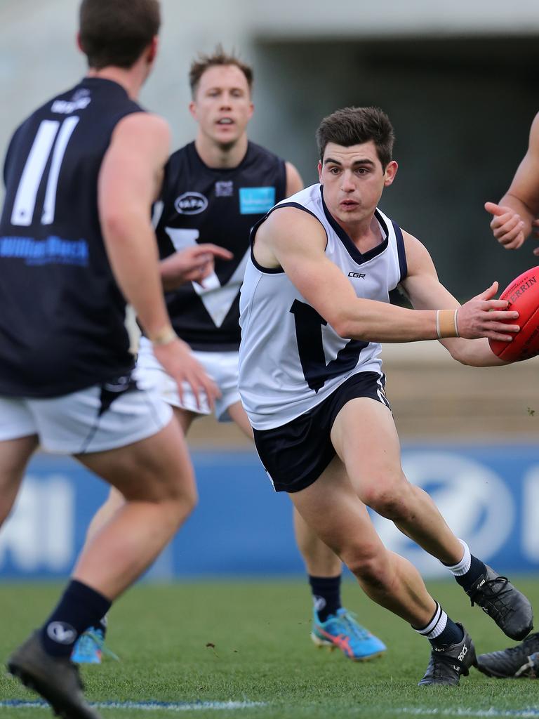 Vic Country’s Shaun Mannagh at Ikon Park, Carlton. Picture: Yuri Kouzmin