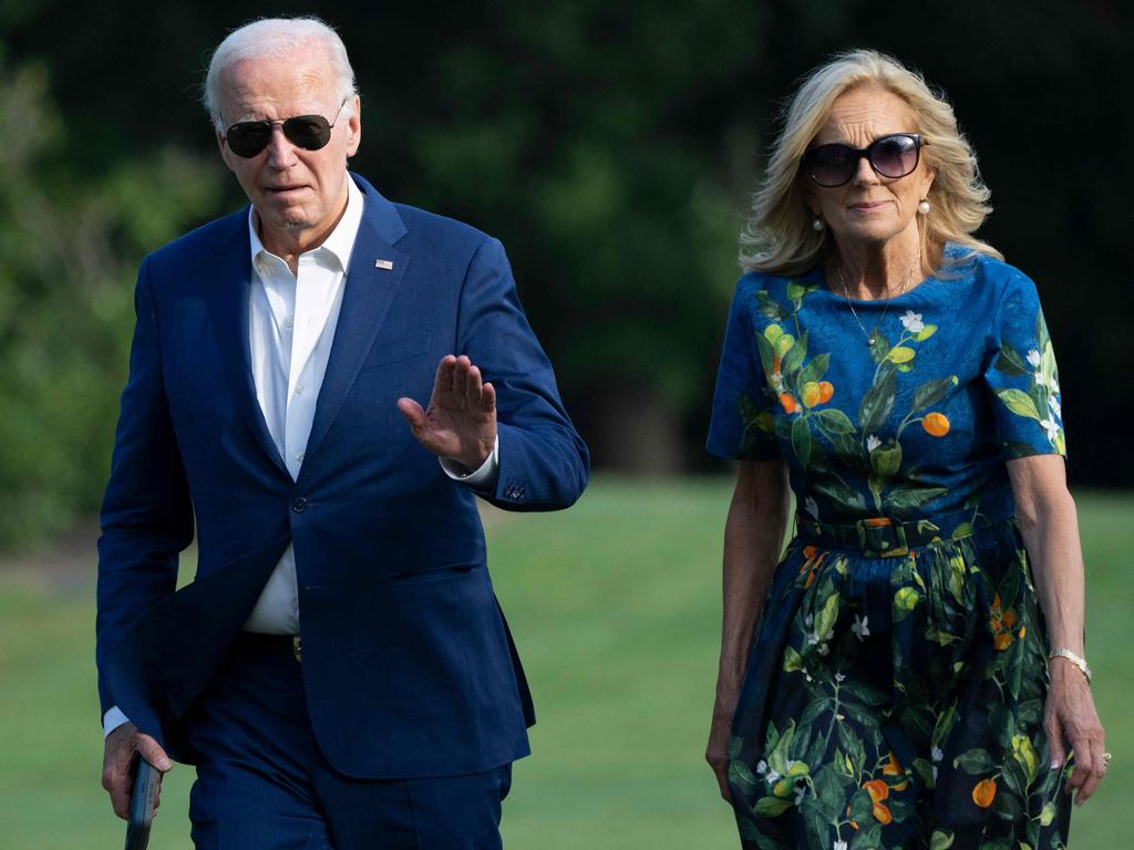 Jill Biden “holds grudges” said a Democratic insider. Picture: AFP