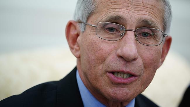 Anthony Fauci. Picture: AFP