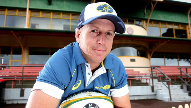 Pic of  Simon Cron at Nth Sydney oval this morning.Simon has been appointed by the  ARU as one of the joint coaches for the under 20s Australian team