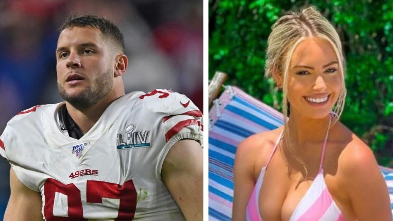 NFL news 2021 Nick Bosa partner, girlfriend, Jenna Berman, Instagram