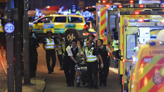 Attackers stabbed people in restaurants and pubs at Borough Market.