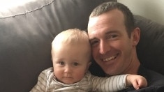 Heartbroken father Steve Millar is hoping his son Easton recovers after being found unresponsive in a hot car outside a Point Cook hotel.