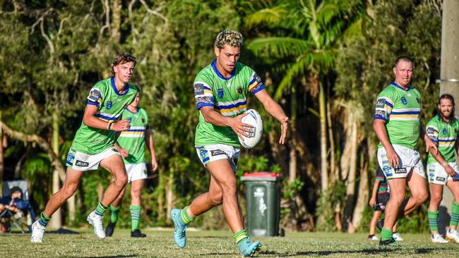 The Raiders were too strong for Mullumbimby. Picture: Max Ellis