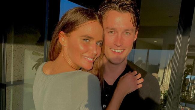 Jodi Gordon and Sebastian Blackler parted ways a few short but dramatic months after their relationship began. Picture: Instagram