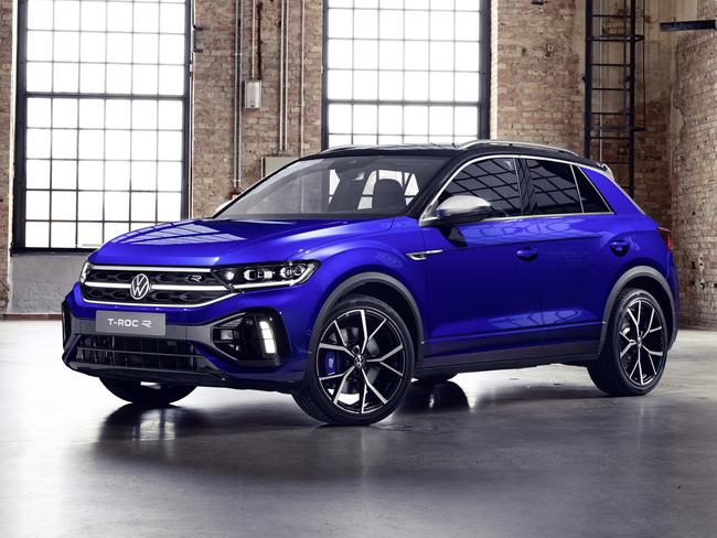 EMBARGO FOR TWAM 27 AUGUST 2022. FEE MAY APPLY.  Volkswagen T-Roc R. Source: Supplied