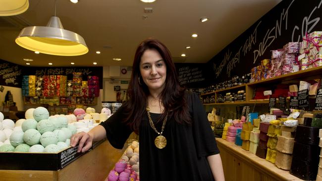 Ludmila Amim, Store Manager at LUSH, Victoria Station. Pic – Britta Campion. Story: Lucy Carne