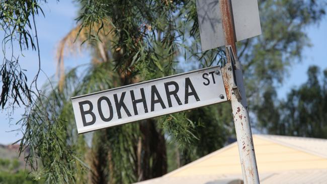 Bokhara St, Larapinta, Alice Springs, Northern Territory. Police responded to an incident where a two-month-old baby was allegedly attacked on Bokhara St on Wednesday. The baby needed to be airlifted out of Alice Springs to Adelaide for treatment. Picture: Gera Kazakov