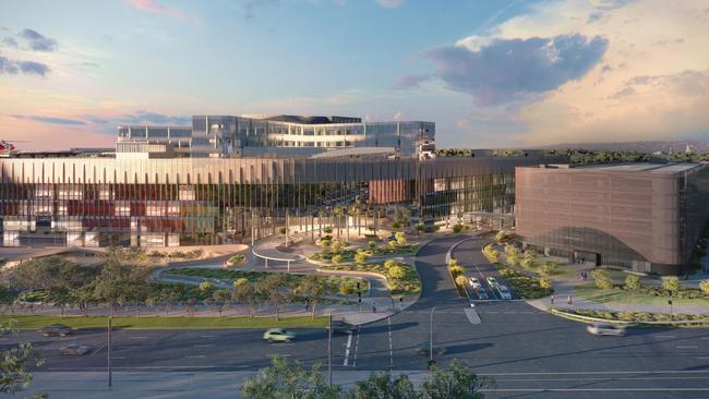 An artist impression the new Women’s and Children’s Hospital. Picture: Supplied