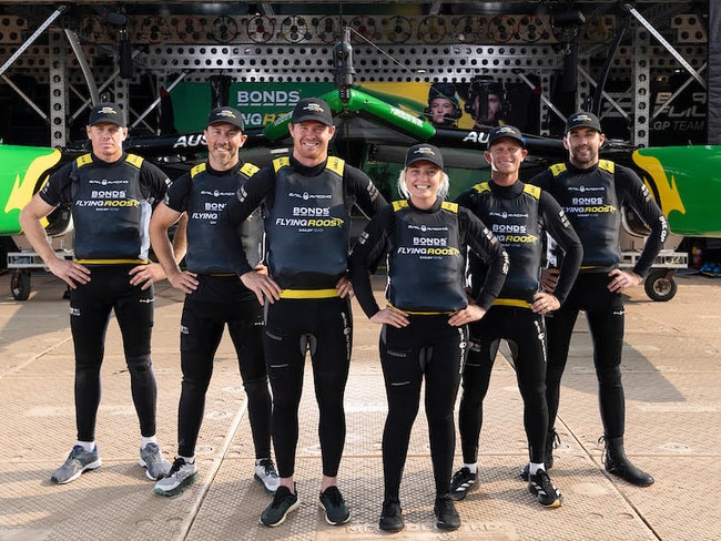 Award-winning actors Hugh Jackman and Ryan Reynolds join forces with Australia’s successful SailGP team
