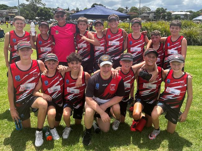 Ryde Eastwood Hawks U14 boys side. Picture: Supplied