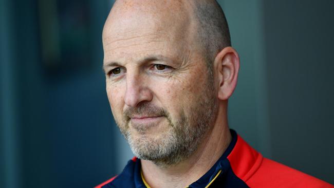 Crows Head of Football Adam Kelly said a relocation could happen in days. (AAP Image/David Mariuz)