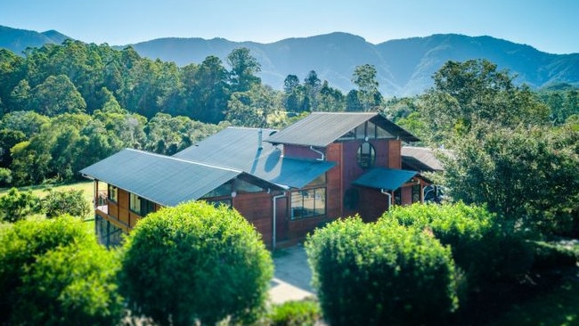 On the market for $6,600,000 to $6,900,000 is this incredible property in the Promised Land near Bellingen. It currently operates as a luxury retreat.