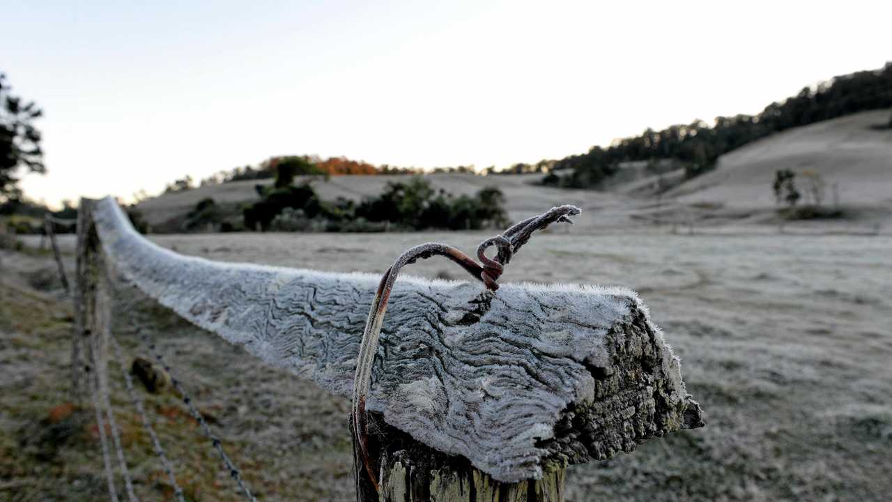 Frosty morning in the Mackay region. Broken River. Picture: Stuart Quinn