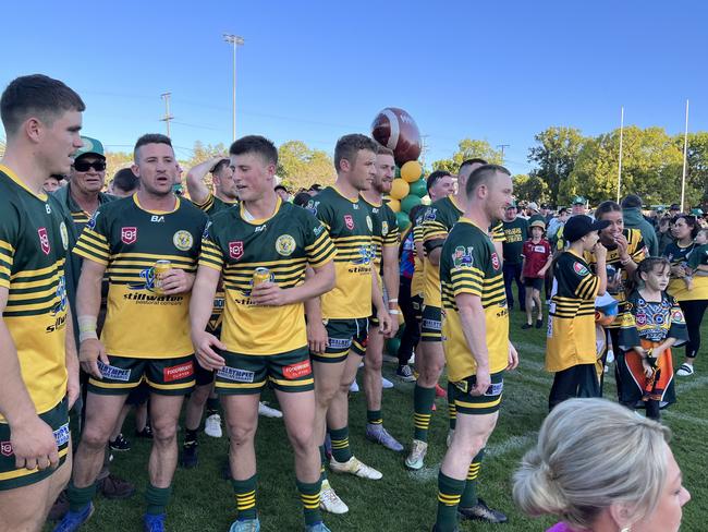 Premiership winners: 2022 Wattles side secured the win with a thrilling 51-20 victory at Toowoomba (Photo: Amanda O'Halloran)