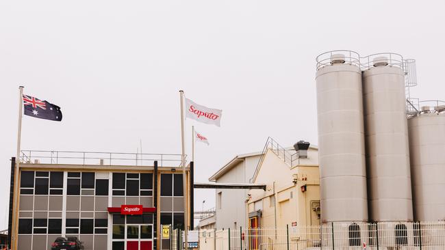 The Saputo factory at Allansford. Picture: Chloe Smith