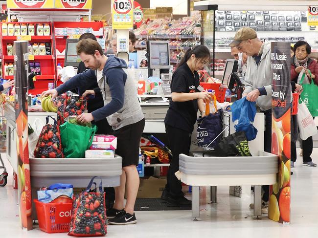 Check what times your local supermarkets for opening hours. Picture: Richard Dobson