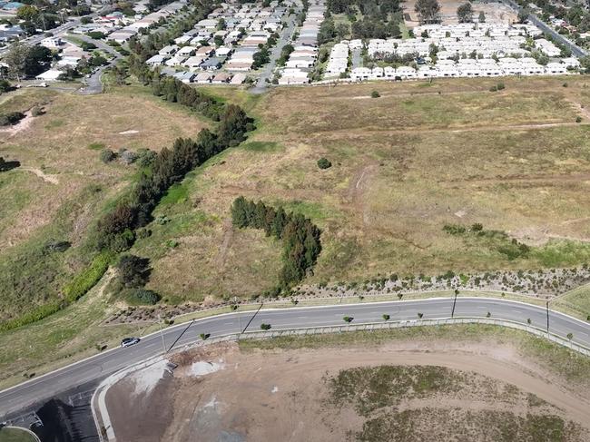 The 8.08ha land at 42A Bognuda Street, Bundamba was listed for sale last Thursday. Picture: The Urban Land