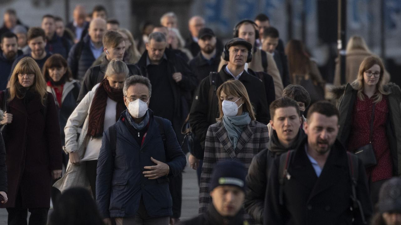 Commuters cross London Bridge as they head for the square mile on October 25. Picture: Dan Kitwood/Getty Images