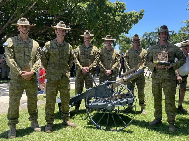 Remembrance Day memorial at Jubilee Park, Mackay. Photo: Zoe Devenport