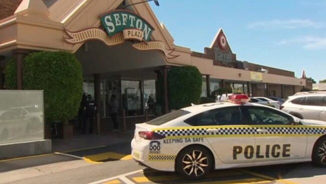 A Muslim woman was allegedly stabbed in the car park of the Sefton Plaza early on November 30. Picture: 7NEWS.