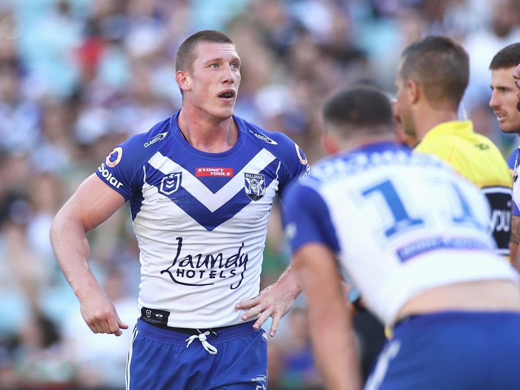 Jack Hetherington was reported for a crusher tackle on Cameron Murray. Picture: Cameron Spencer/Getty Images