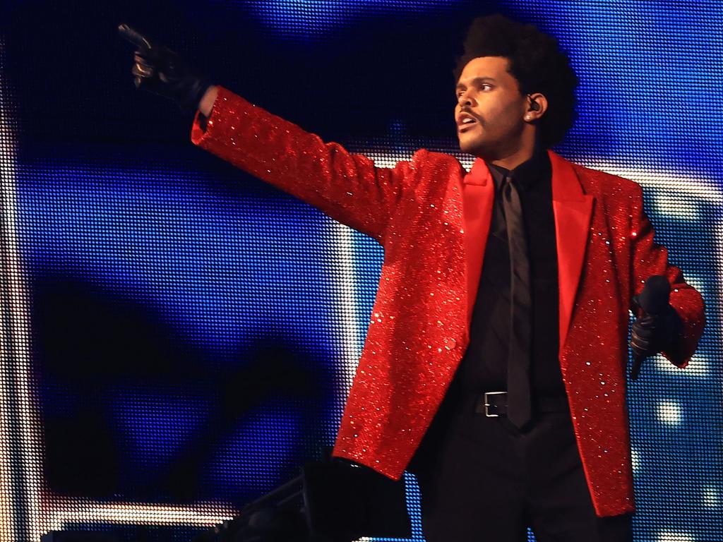 The Weeknd said new dates would be announced next year. Picture: Mike Ehrmann/Getty Images/AFP