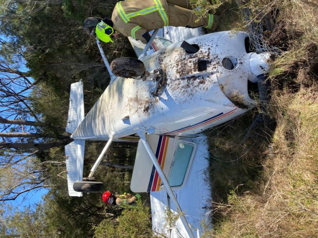 Warnervale Airport, Central Coast Emergency services respond to light