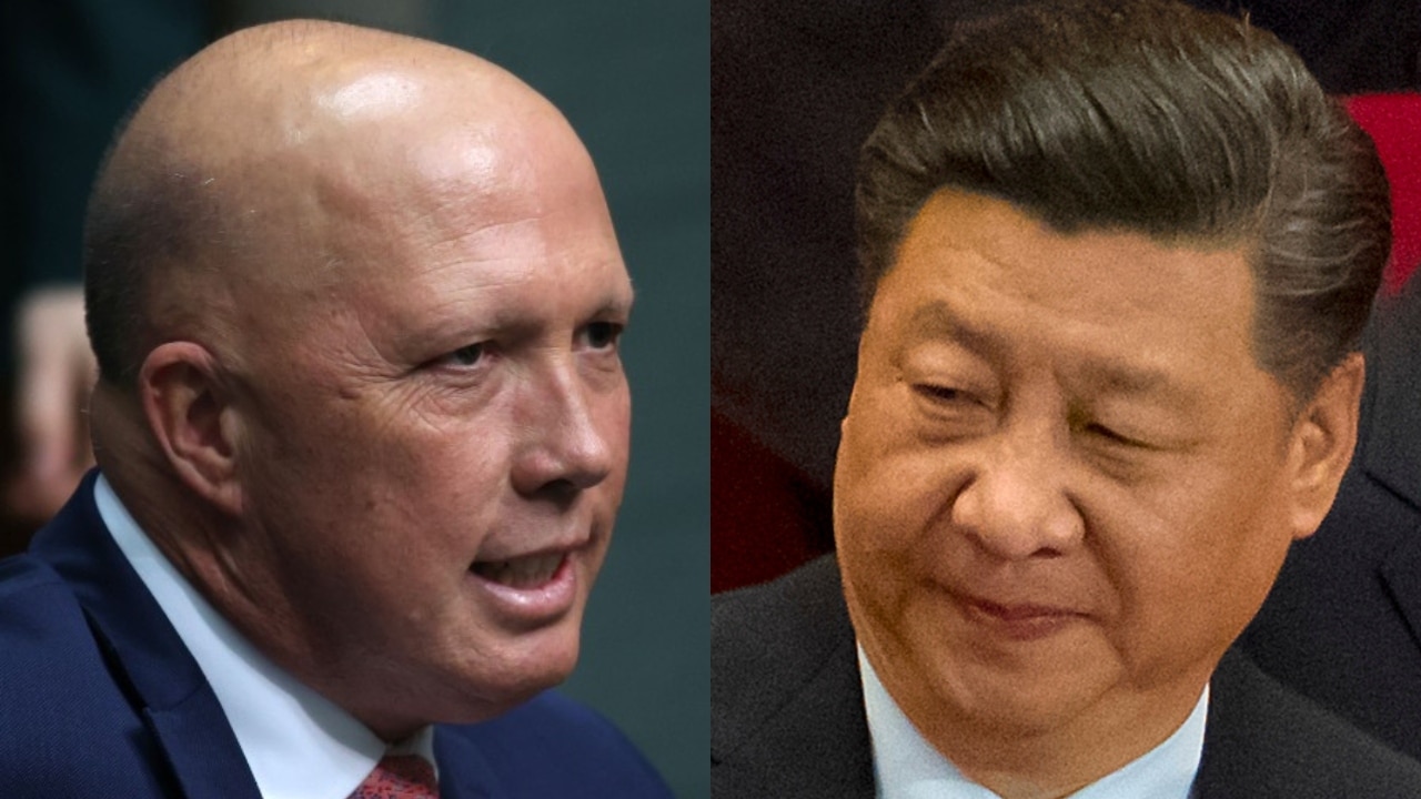 Opposition Leader Peter Dutton Says Beijing’s Aggressive Rise In The ...