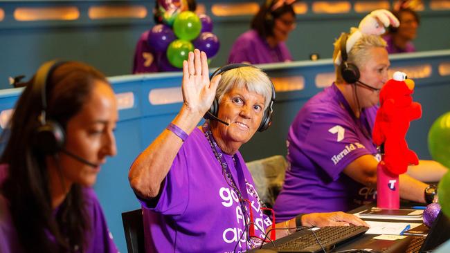 Karen Weaver has been working at the Good Friday Appeal since 1967. Picture: Mark Stewart