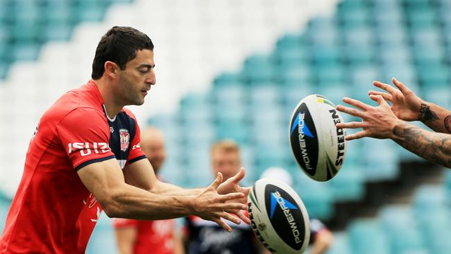 Anthony Minichiello is now on the Roosters coaching staff.