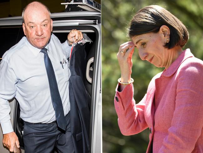 Composite image of Daryl Maguire and NSW Premier Gladys Berejiklian