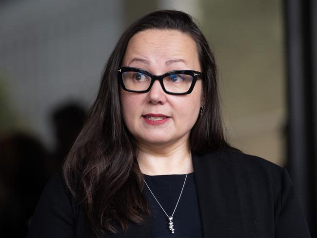 Housing Minister Harriet Shing says it would cost billions of dollars to upgrade and to retrofit particular office towers. Picture: Nicki Connolly