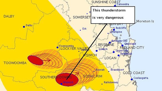 Queensland Weather Storms Forecast For Southeast The Courier Mail