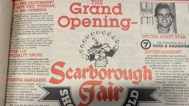 History of Australia Fair Shopping Centre in Southport on the Gold Coast. It was originally known as Scarborough Fair. Pictures from Gold Coast Bulletin archives.