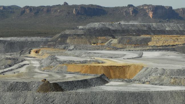 The Ranger uranium mine in Kakadu National Park, Australia.