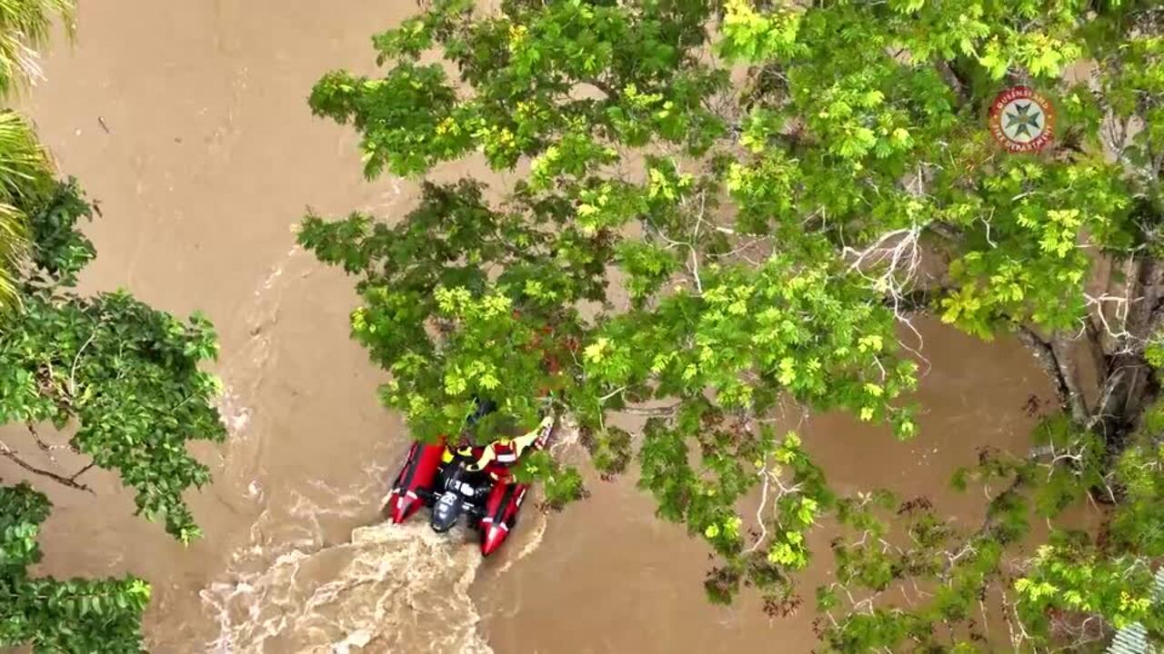 Incredible video: QFD drones play crucial role in flood response